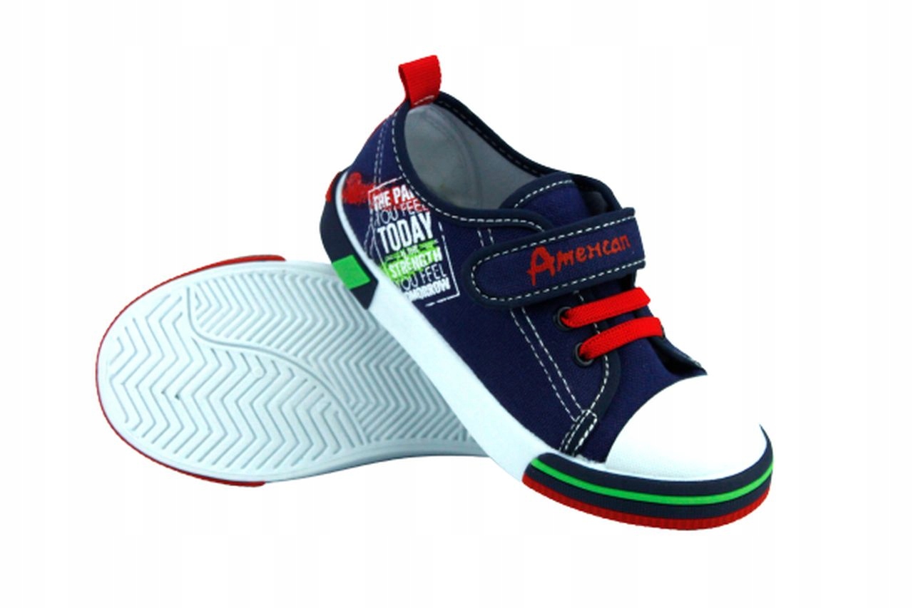 

American TEN05-21 Trampki Dla Chłopca Wiosna R.22