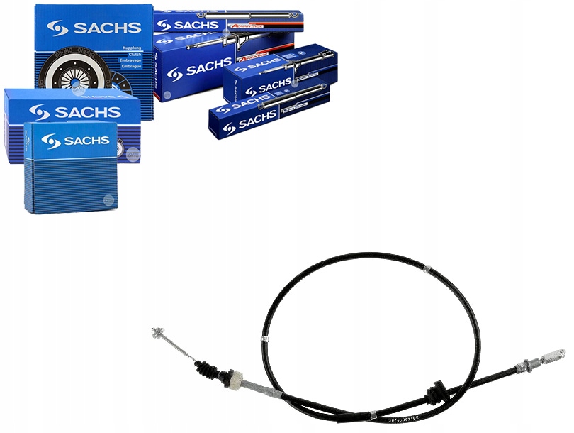 3074 600 - Кабель зчеплення CITROEN C1 SACHS