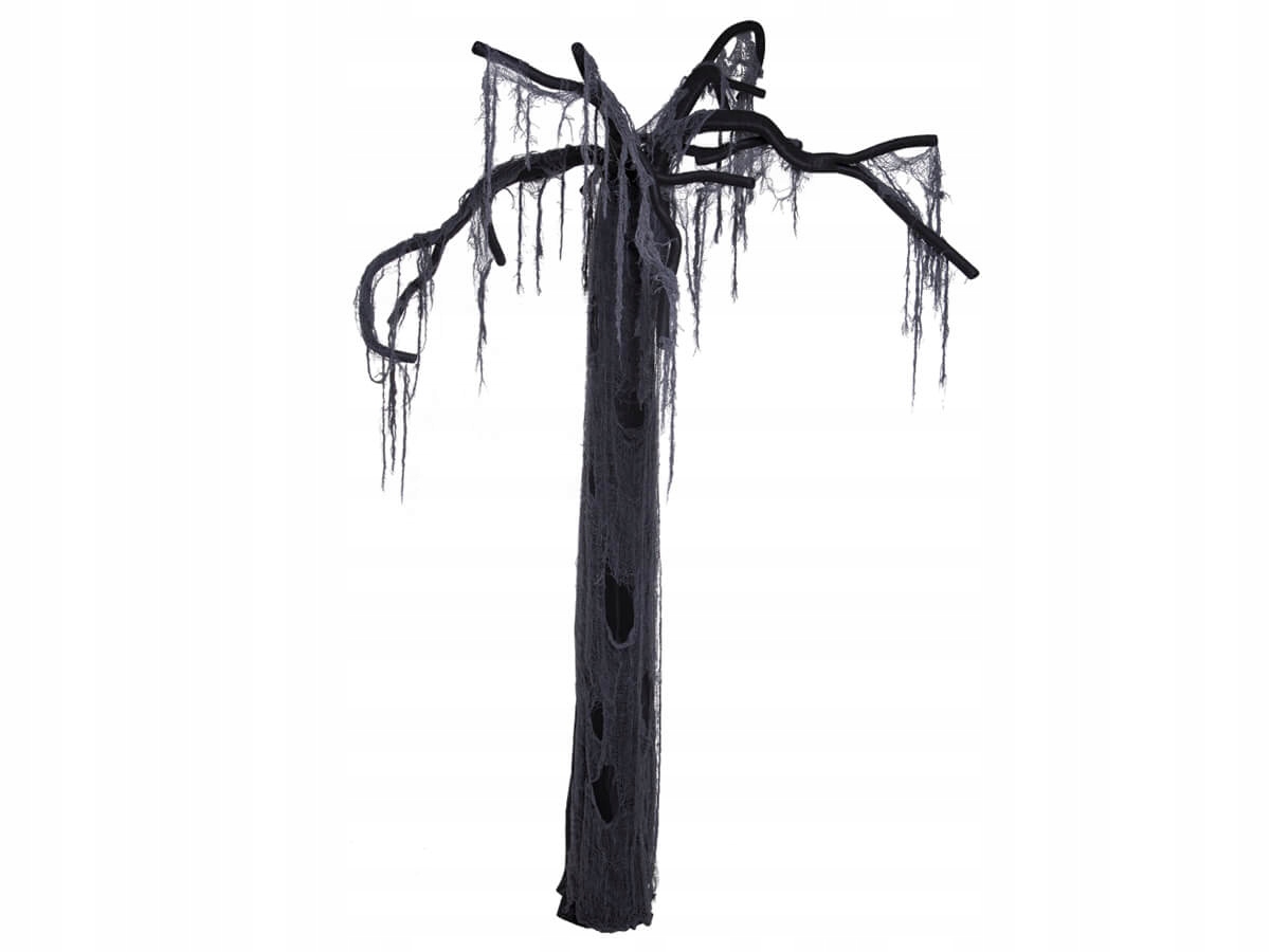 Dekorácia Strašidelný močiarny strom 195 cm