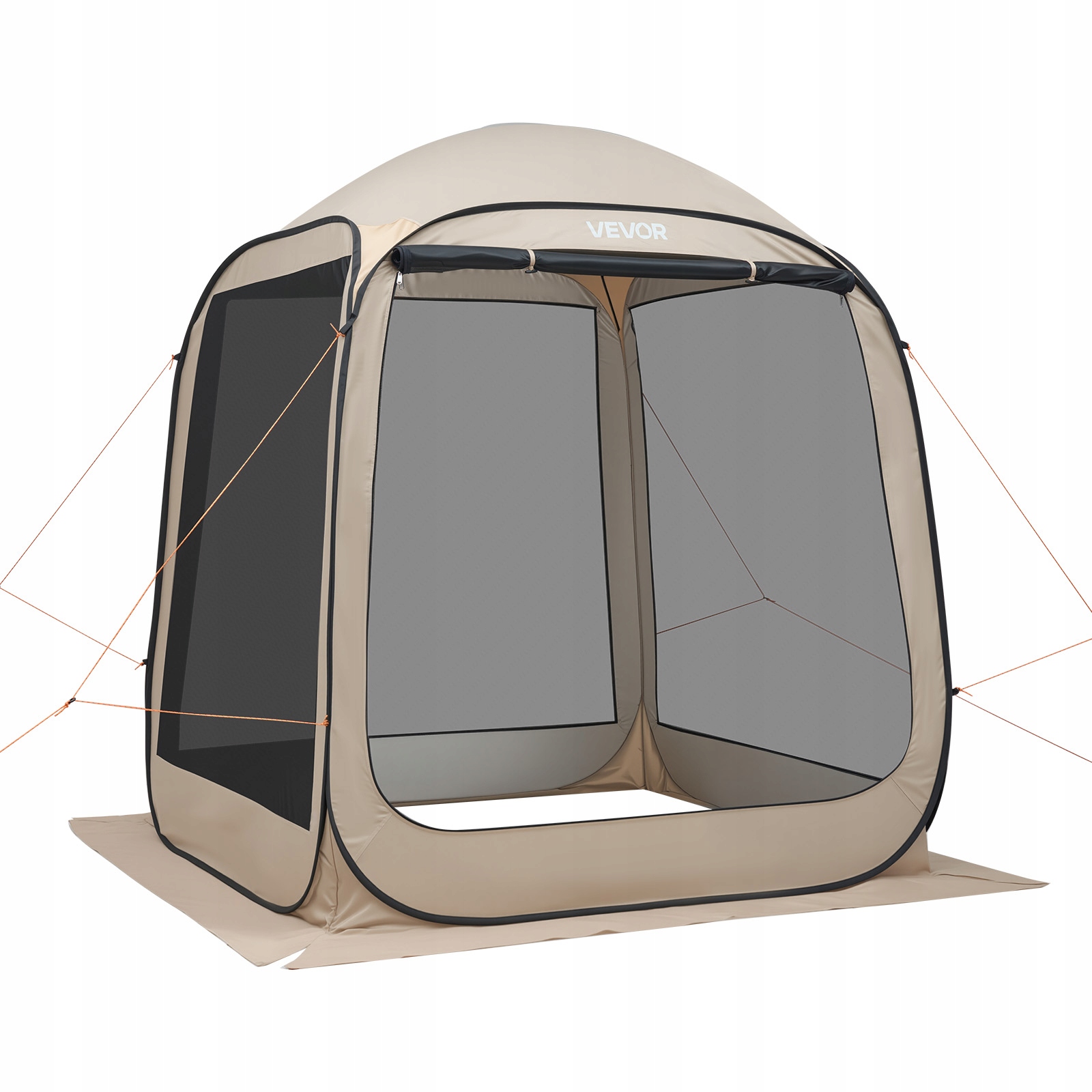 Kempingový Stan Vevor 182X182X219 CM Béžový Pop-up Nejlepší Na Večírky