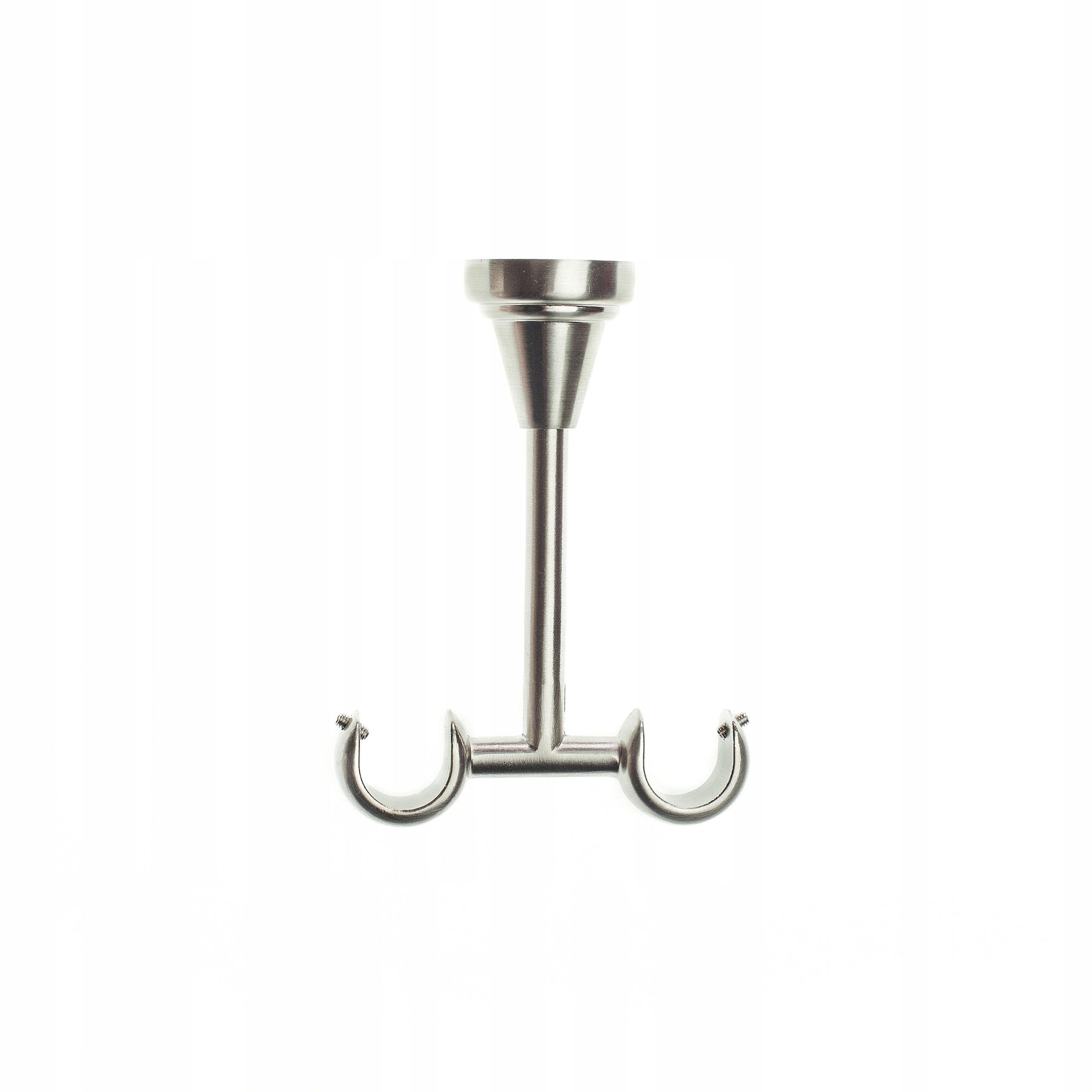 

Wspornik 19+19mm Podwójny Sufitowy Karnisz Stal