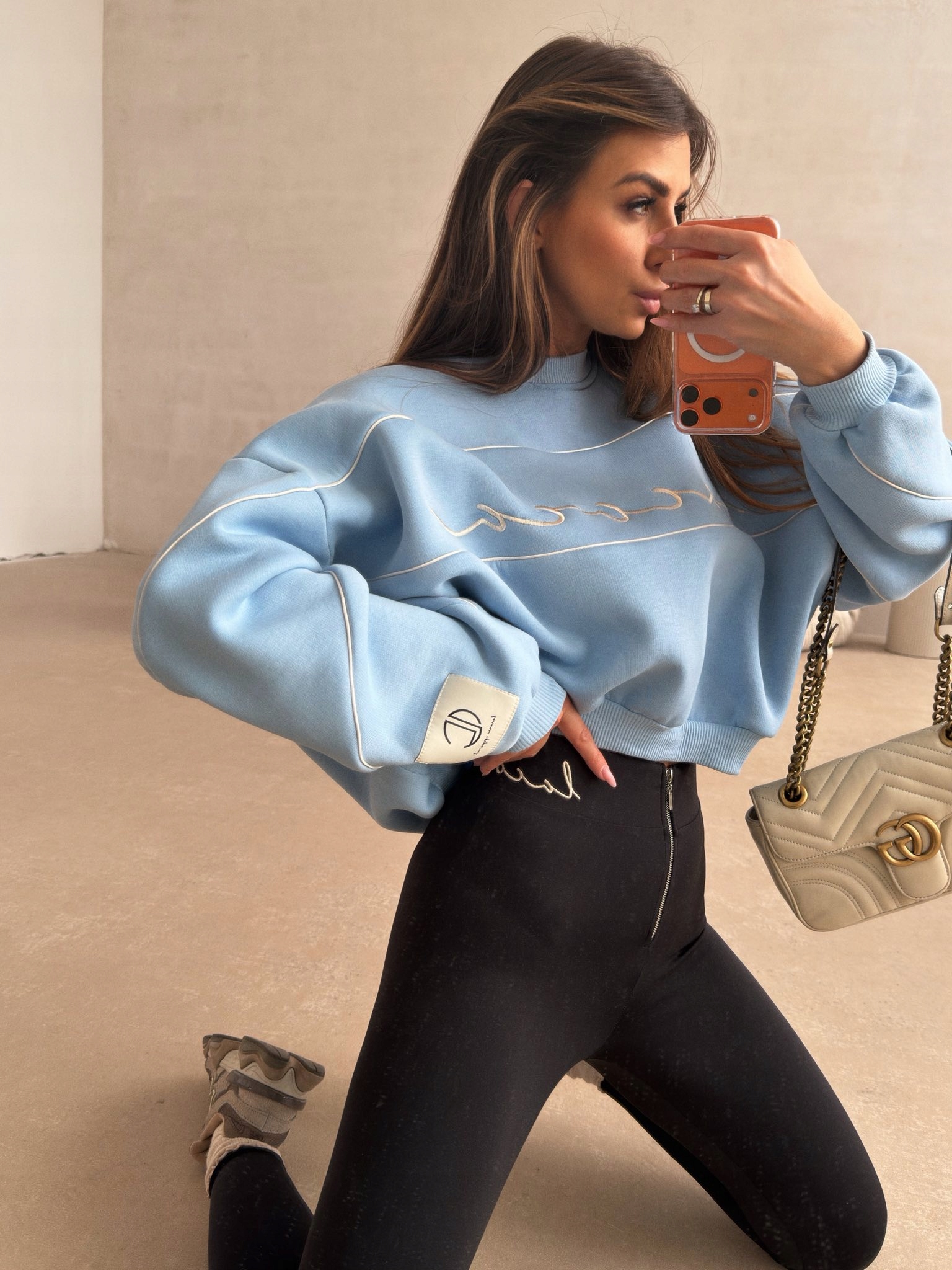 Bluza Aura Błękit La Coca Uni