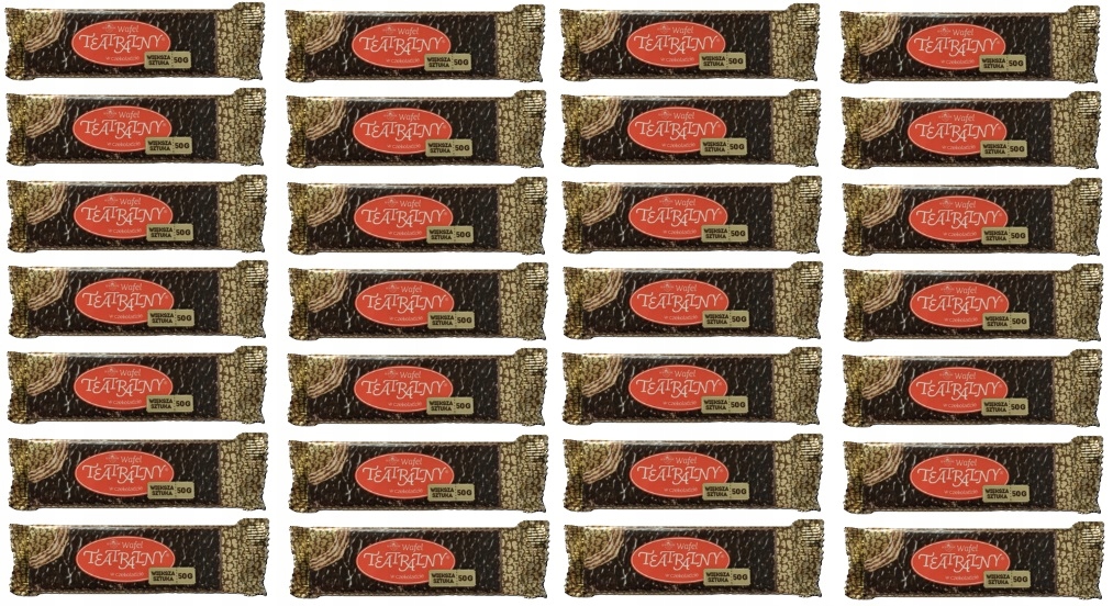 28 x 50 g Kopernik Divadelní oplatka v čokoládě Karton