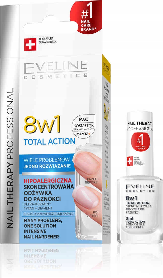 

Eveline Nail Therapy Odżywka do Paznokci 8w1