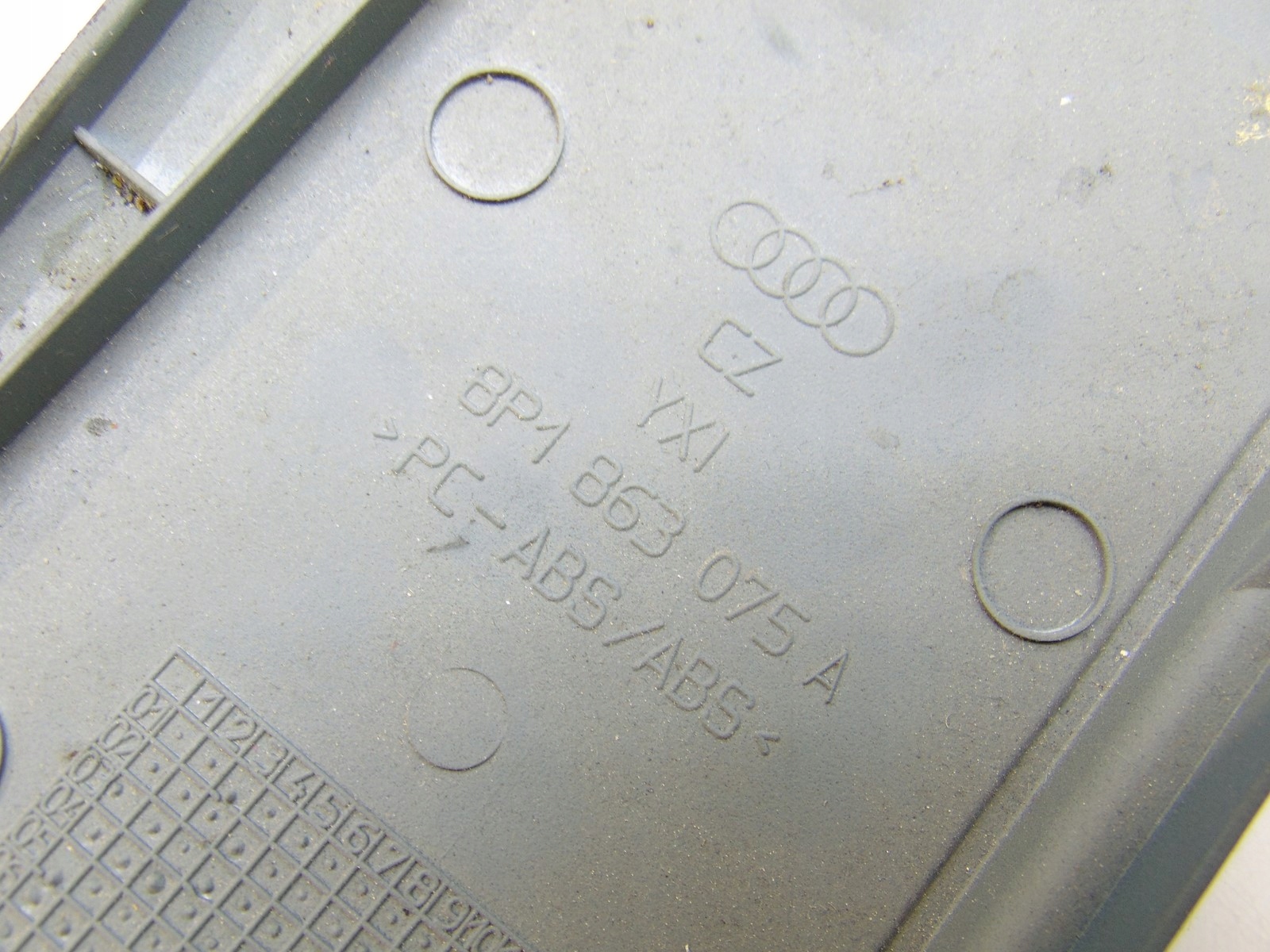 Blende Abdeckung der Lenksäule des Lenkrads AUDI A3 8P LIFT graue EU