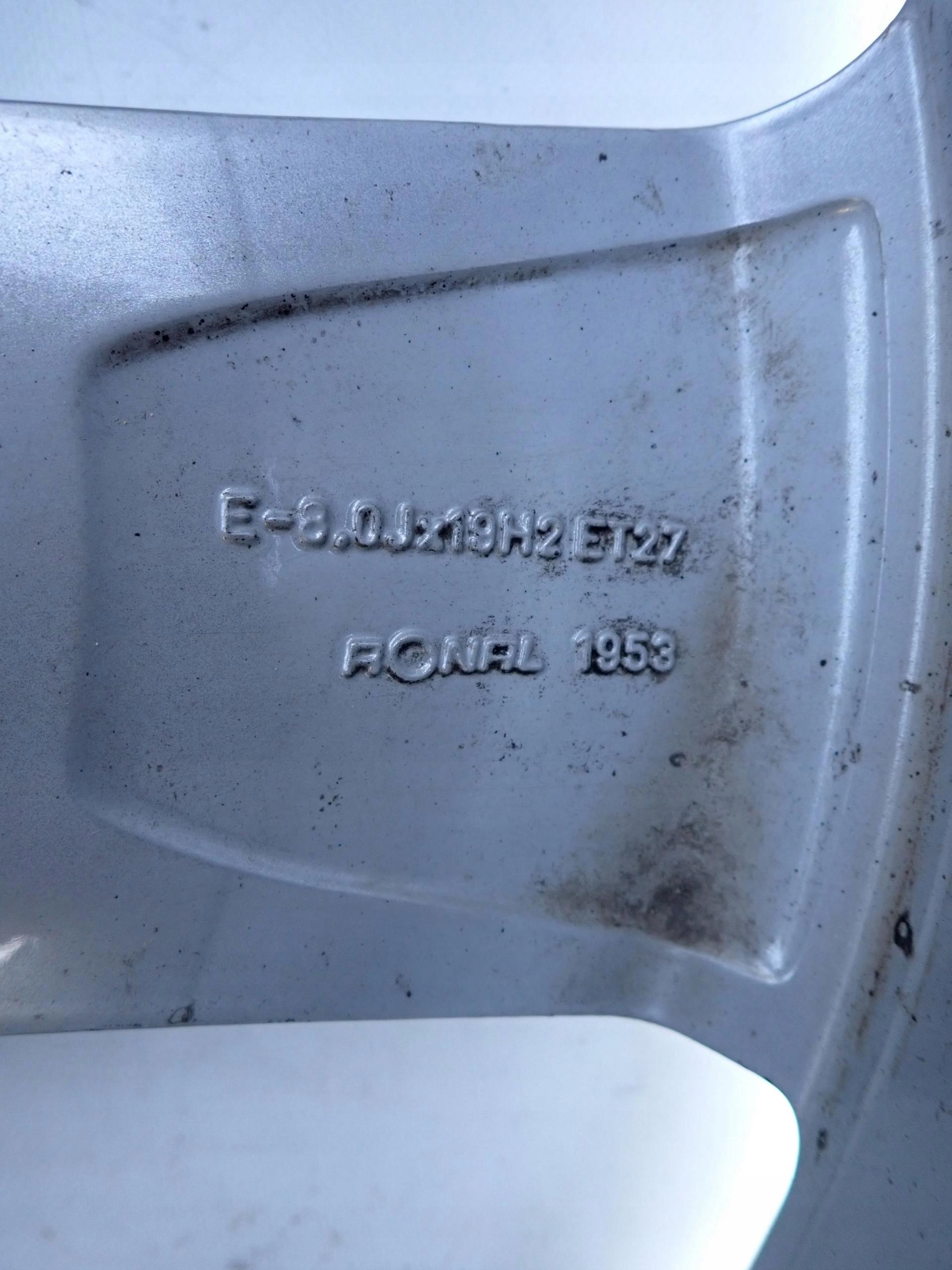 AUDI Q5 disc aluminium 8JX19 19" ET27