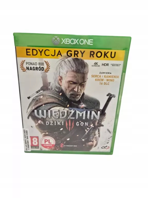 Wiedźmin 3. Dziki Gon Xbox One pudełkowa