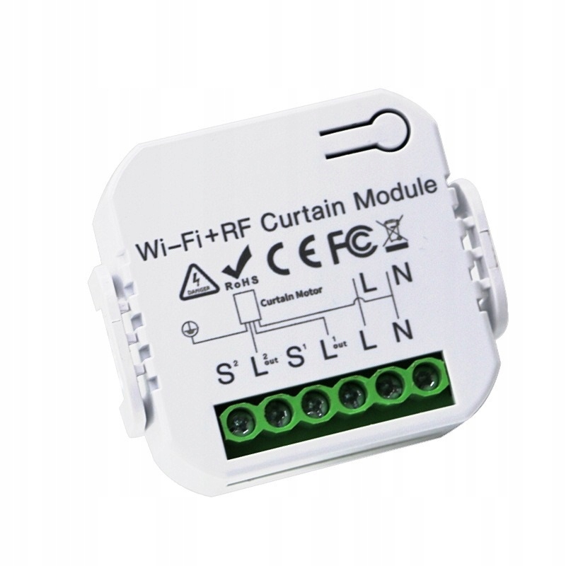 Modul Pro Ovládání Záclonových Rolet Tuya Smart V Polštině Wifi