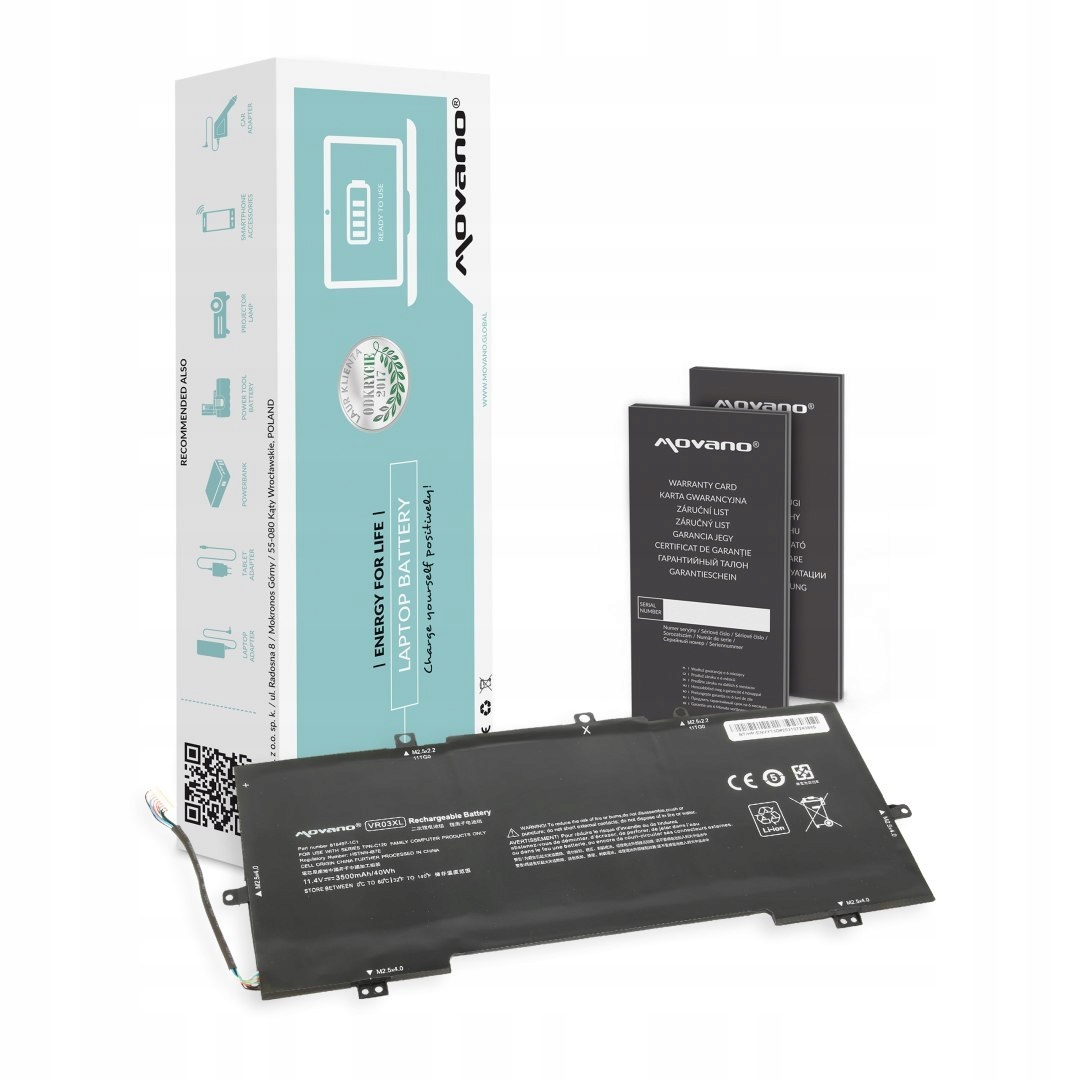 Baterie Movano pro Hp Envy 13-D