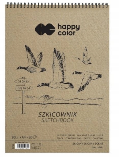 

Szkicownik Na Spirali Ptaki A4 Biały 80 Arkuszy