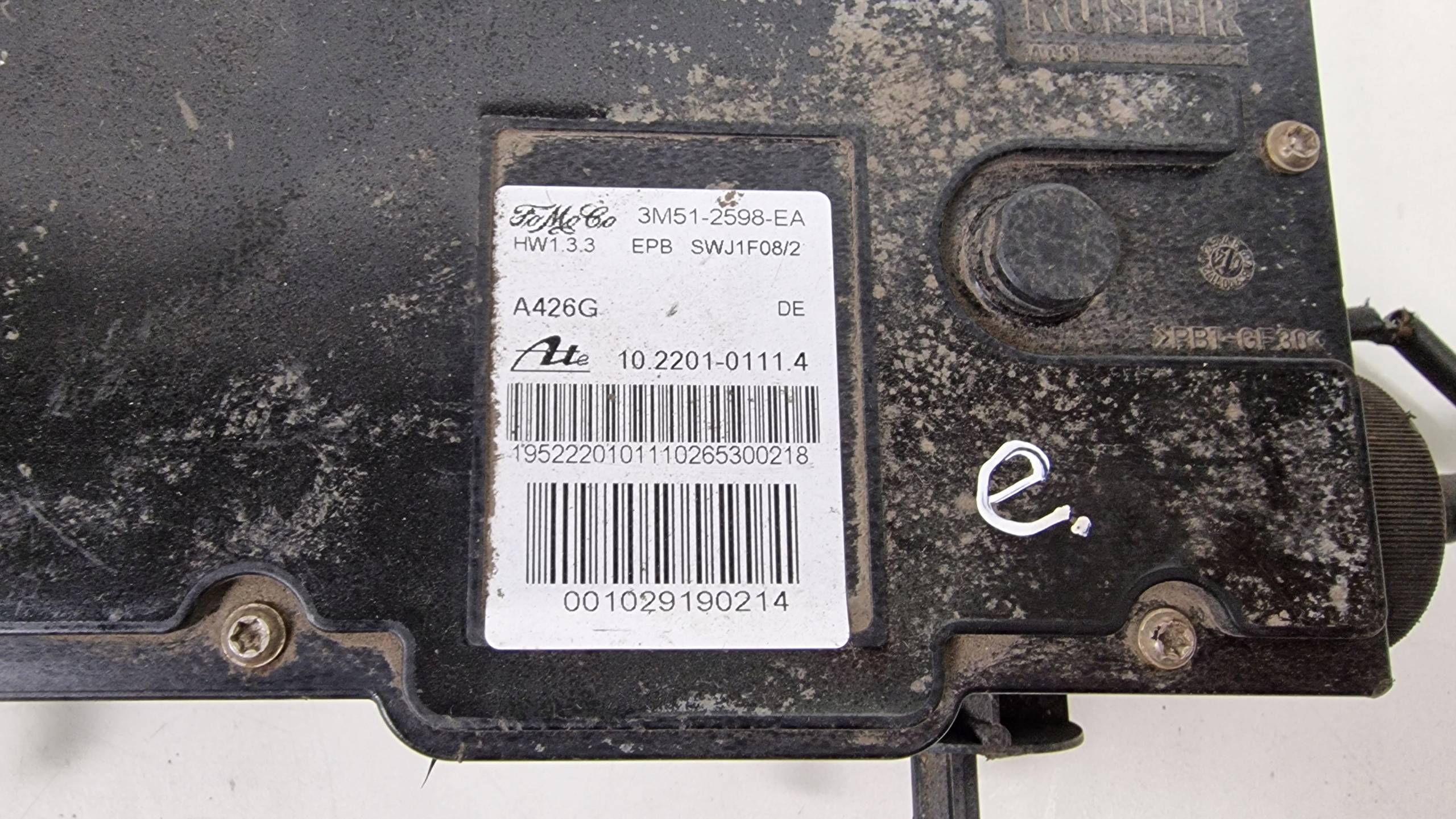 FORD CMAX C-MAX MK1 brake electric electrical 3M51-2598-EA