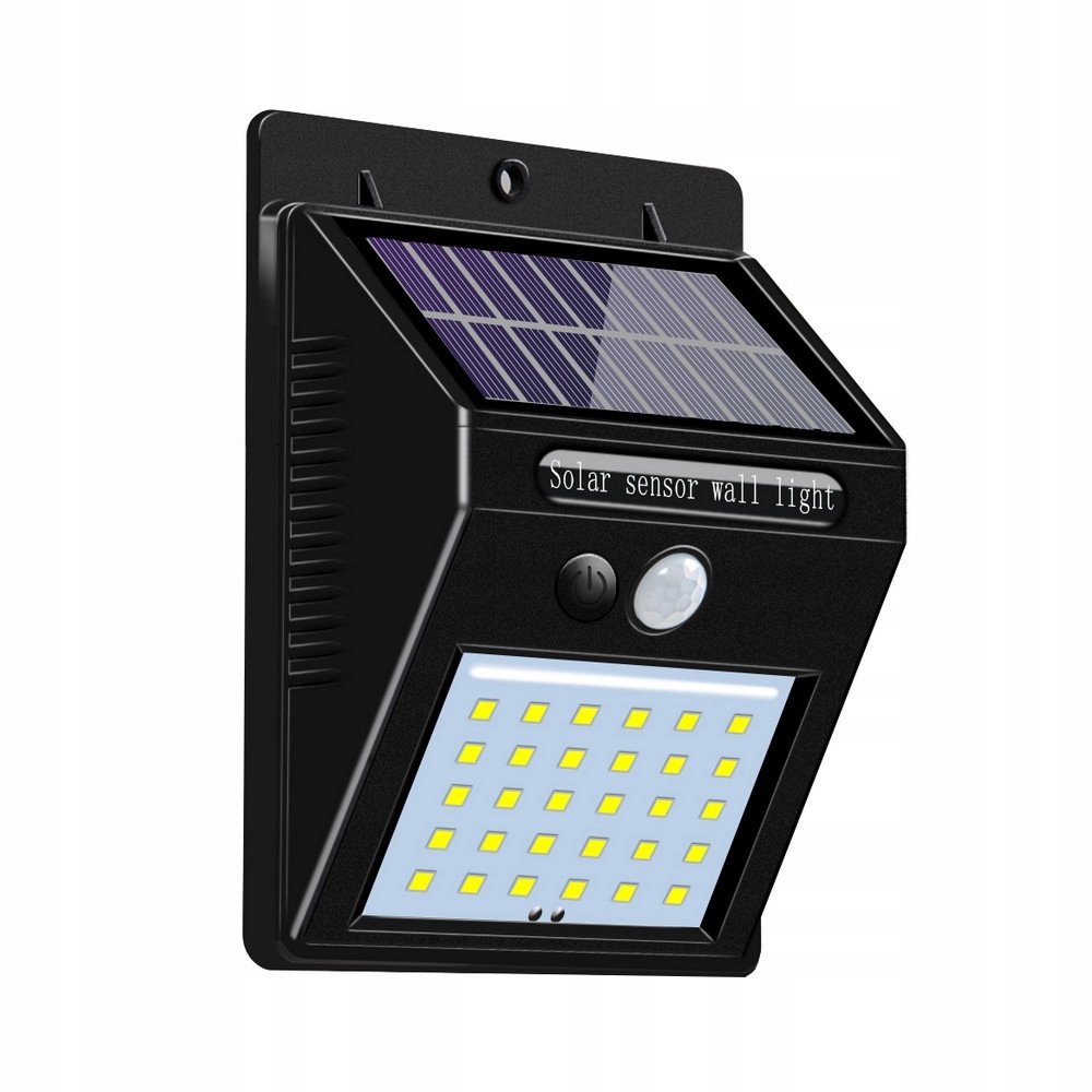 LAMPA SOLARNA 30 SMD CZUJNIK RUCHU I ZMIERZCHU