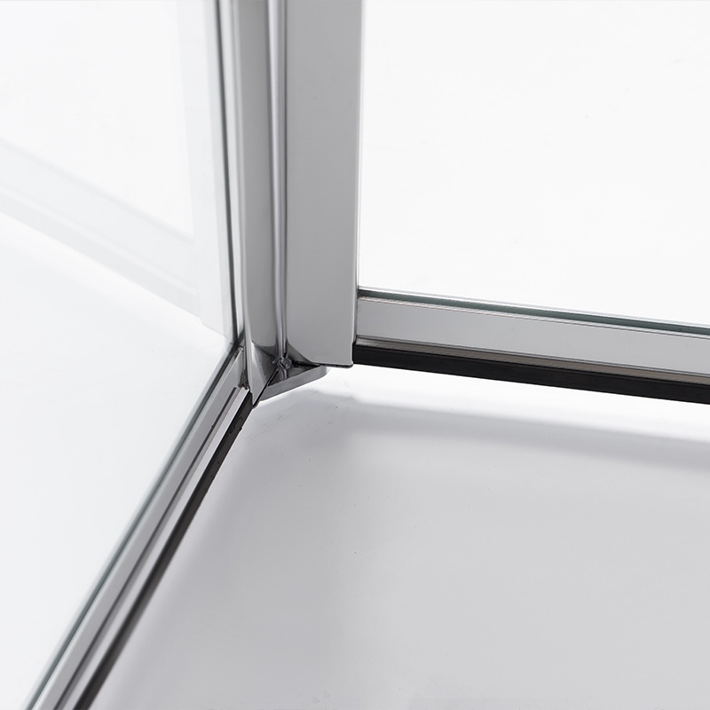 DRZWI PRYSZNICOWE SH09A CHROM 80 CM 5 MM Typ drzwi składane