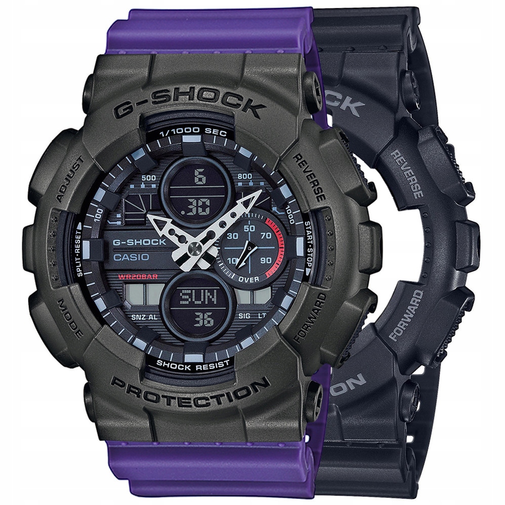 Hodinky Casio G-Shock Set GA-140-1A1ER Bezel 10467795 Řemínek 10498156 20