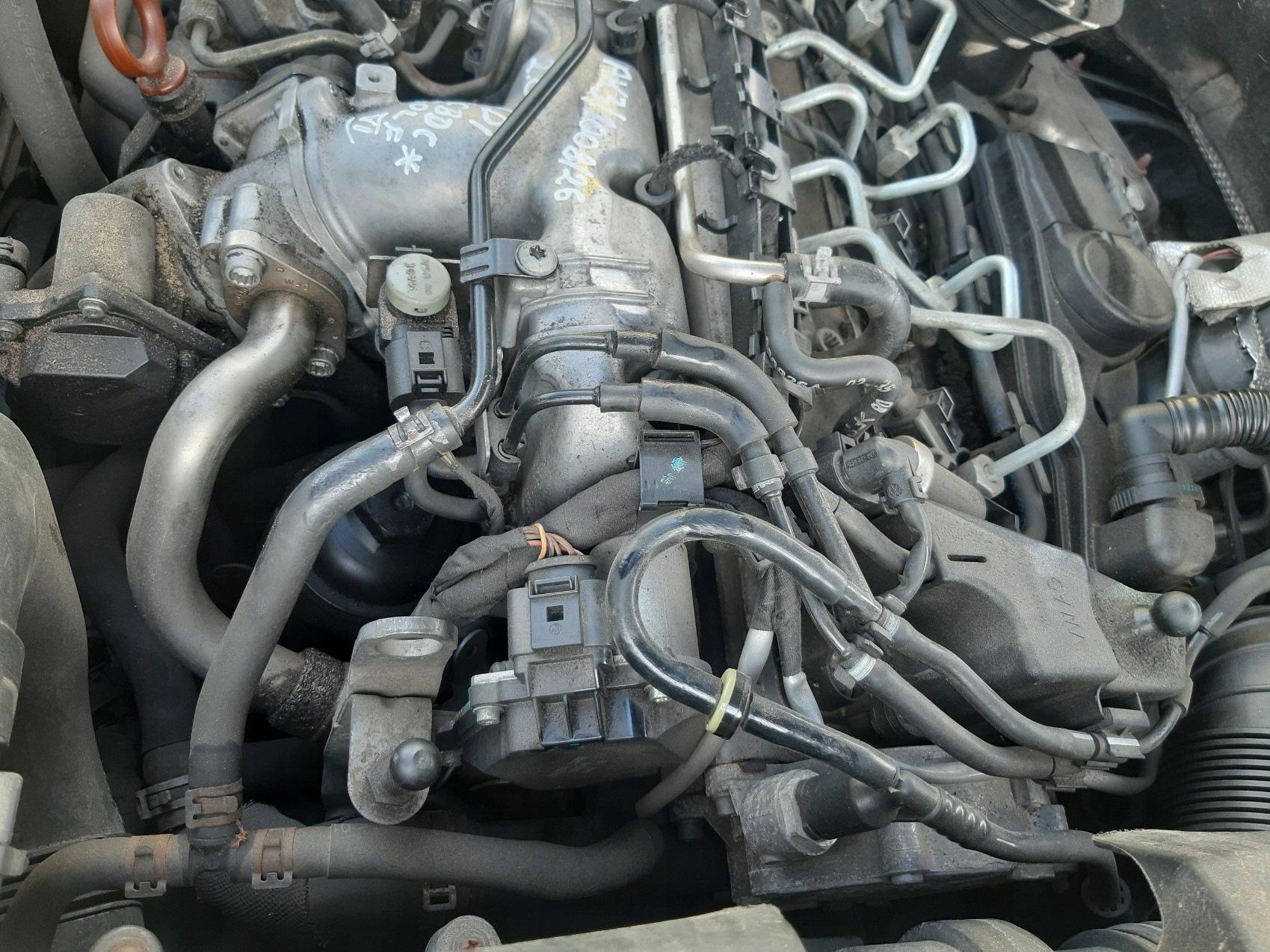 VW GOLF VI 2.0 TDI 81KW 110HP engine CBDC CBD complete