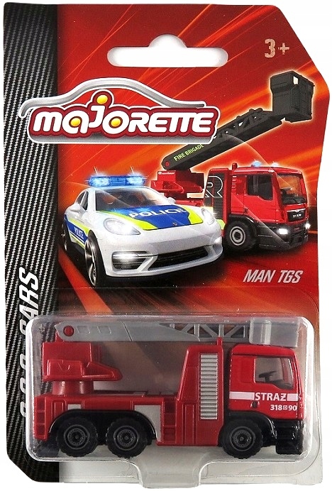 

Man Tgs Straż Pożarna autko S.o.s. Cars Majorette