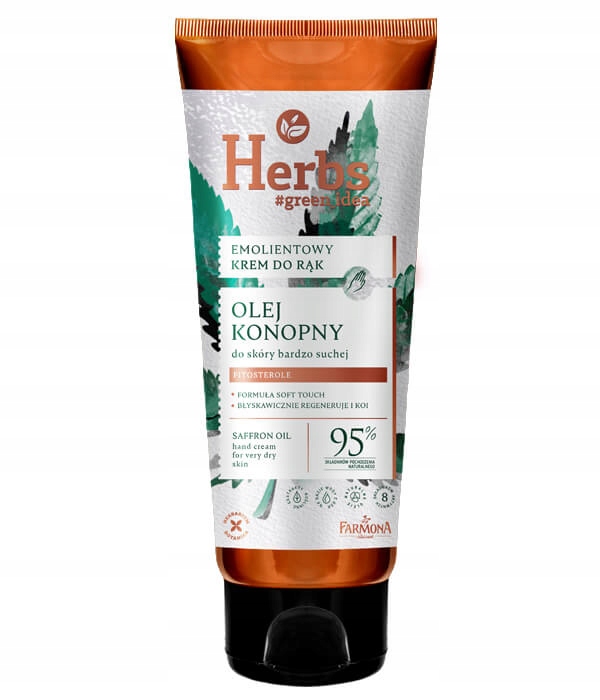 

Herbs Emolientowy krem do rąk Olej Konopny 100ml