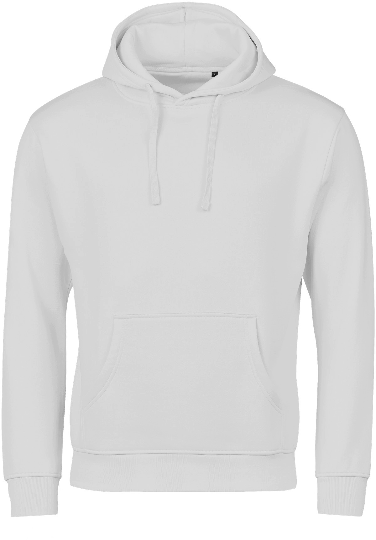 Pánská Mikina přes hlavu s s kapucí Sweatshirt Tee Bílá vel. M