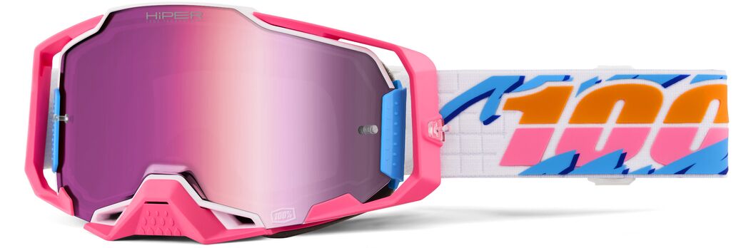 Okuliare Na Crossa Quada 100 % Armega Lefreak Pink Mirror Pink 50003-10022