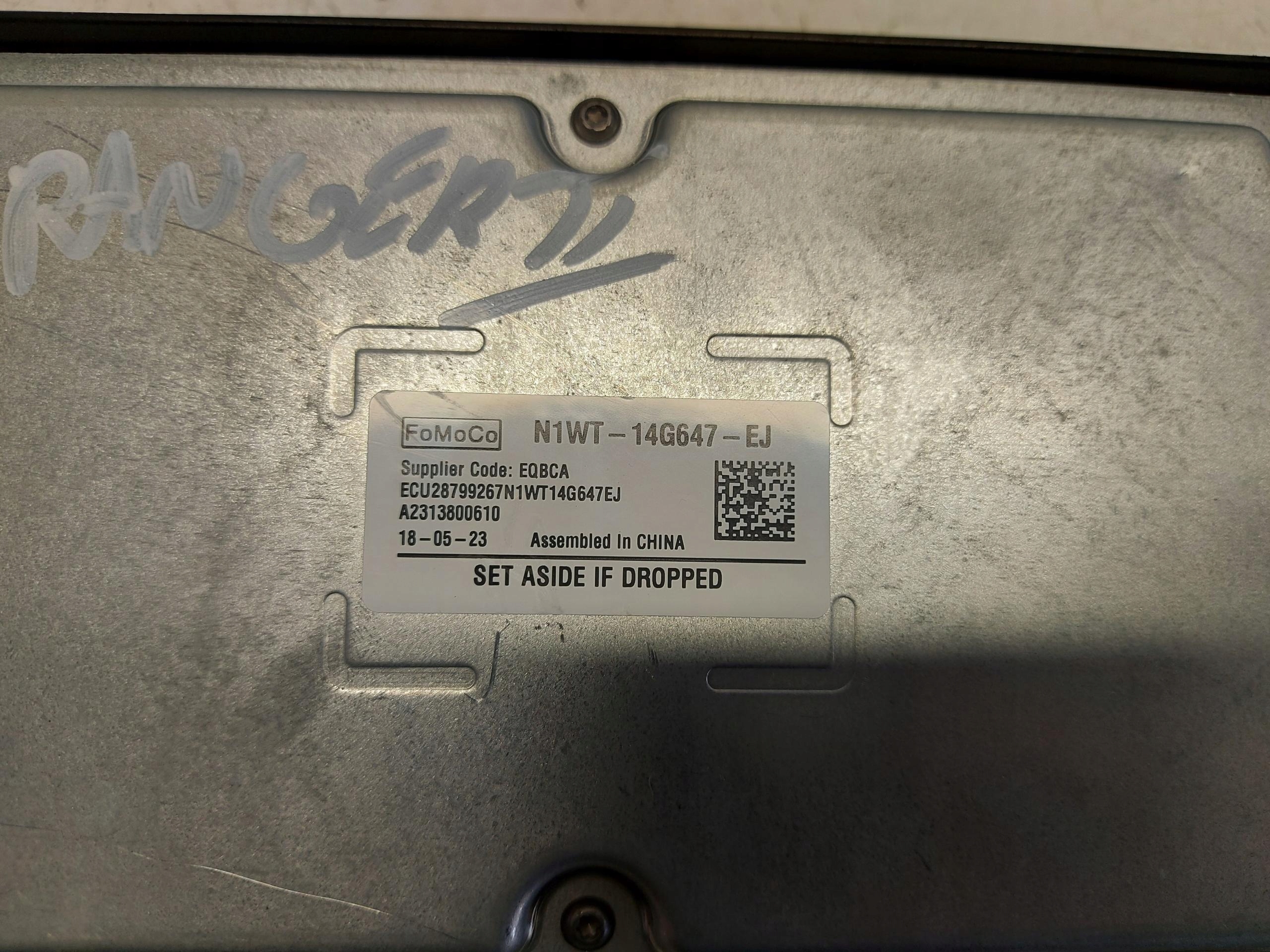 Ford Ranger VI 6 2024r control unit comfort control unit PLATINIUM N1WT-14G647-EJ