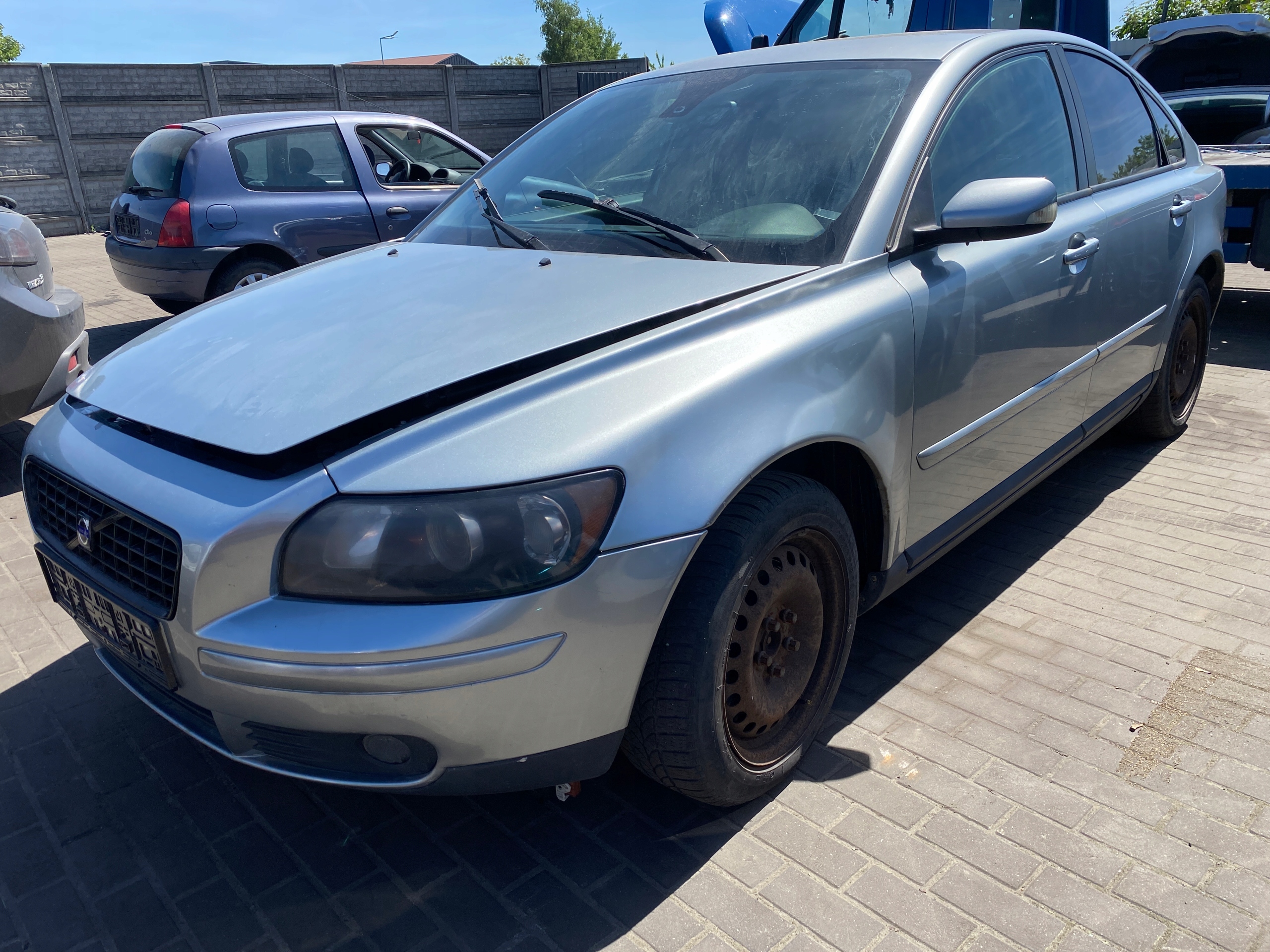 window side bodywork left VOLVO S40 2 II 04-10