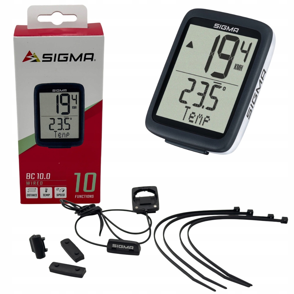 Cyklopočítač Sigma Bc 10.0 Wr