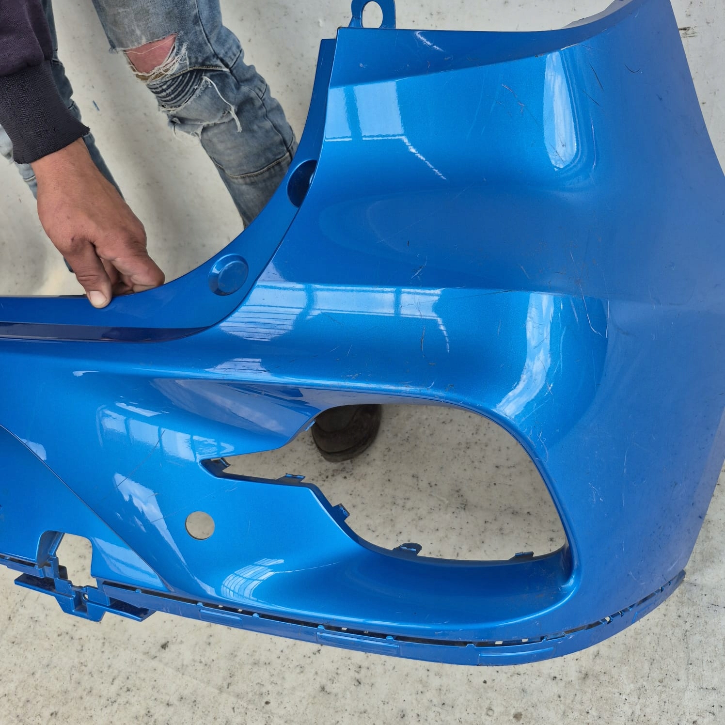 MG ZS LIFT 20- bumper rear part rear PDC