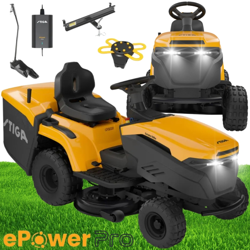 Traktor Akumulatorowy Stiga Estate 384e Kosz 240L