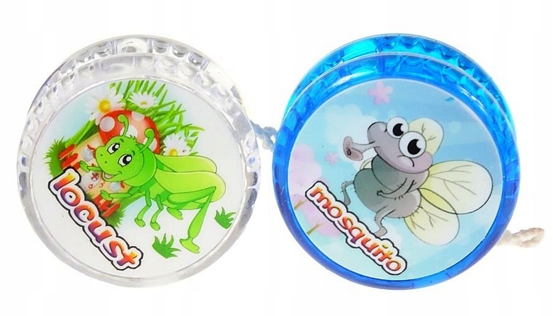 YO-YO ŚWIECĄCE OWADY MIX JOJO 0123 Rodzaj Fidget Spinner