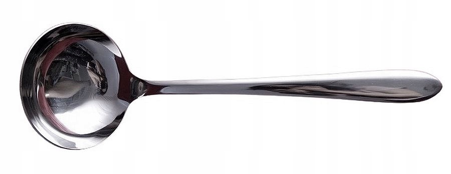 AMEFA 2 SZTUĆCE ZESTAW CUBA ŁYŻKA STALOWA DO SOSU WAZOWA CHOCHLA NABIERKA Linia CUBA ZE STALI NIERDZEWNEJ 18/10