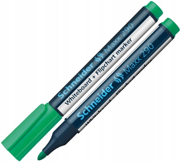 

Marker do tablic Schneider 290 zielony okr.