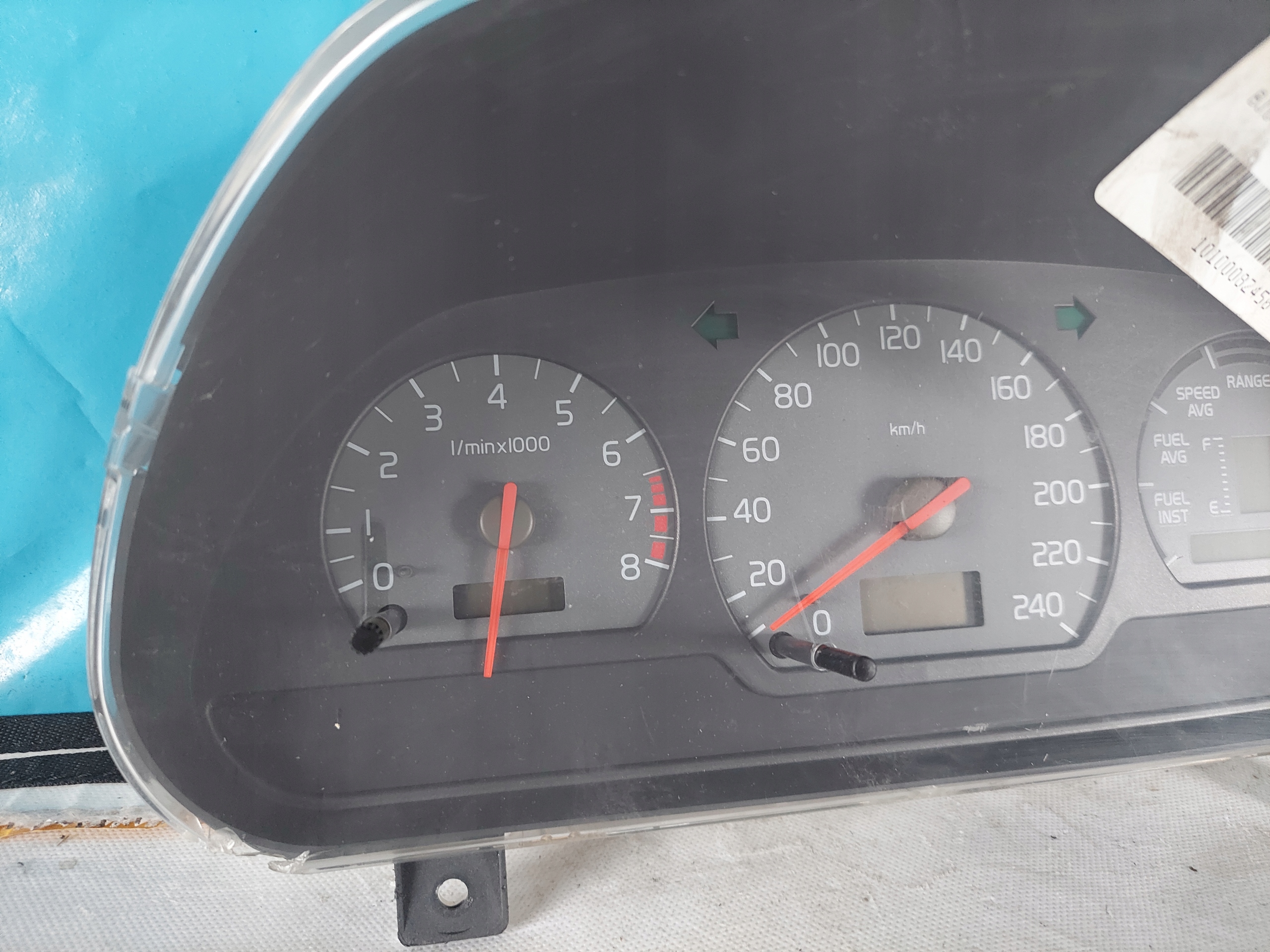 dials clock VOLVO V40 and 1.8 B 30862002