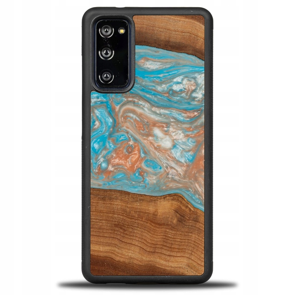 Pouzdro Bewood Unikátní pro Samsung Galaxy S20 Fe Planety Saturn