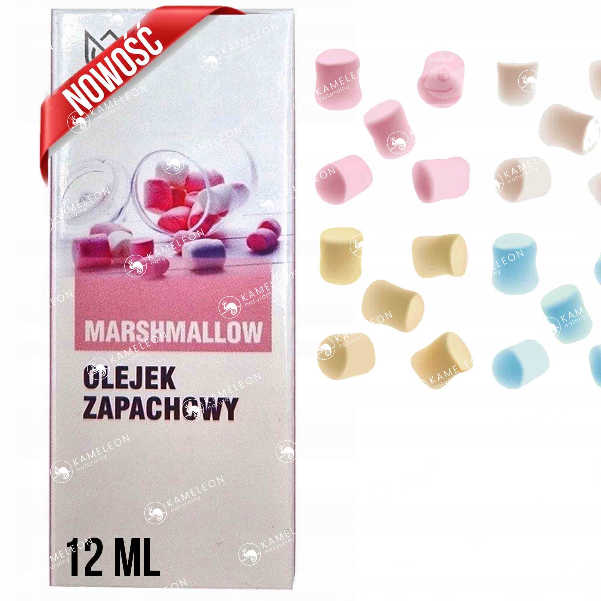 

Olejek zapachowy Marshmallow Pianki słodkawy 12ml