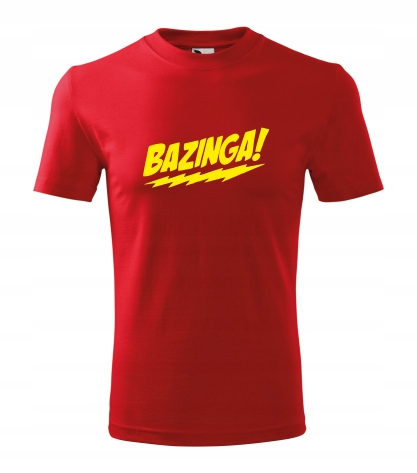 

Koszulka T-shirt Bazinga Big Bang Theory