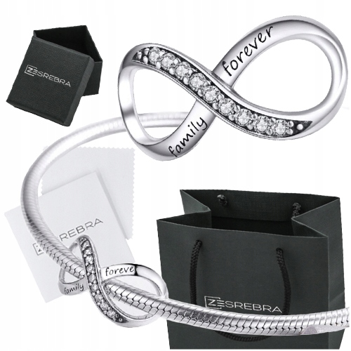 

Charms Forever Family srebro 925 koralik zawieszka