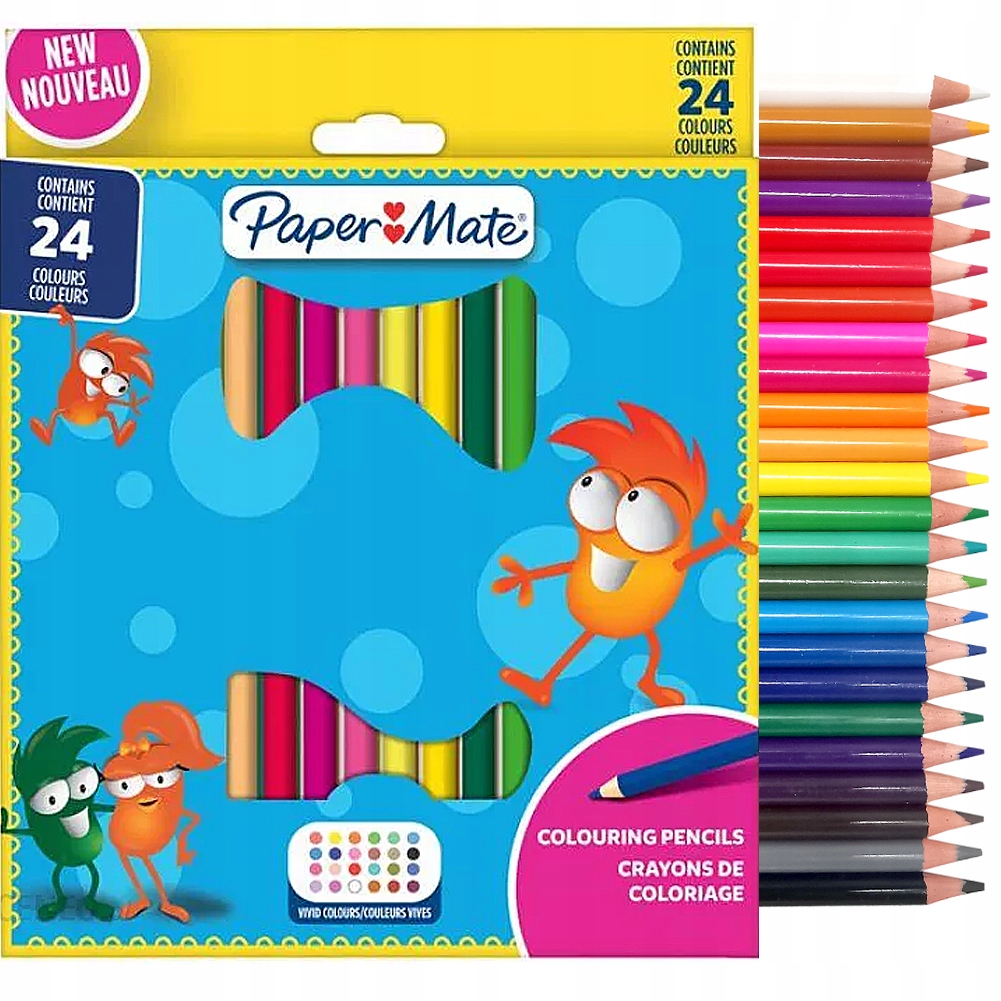 

Paper Mate Kredki Dla Dzieci Ołówkowe 24