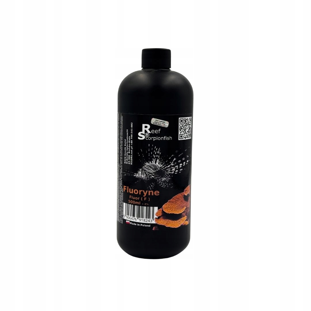 Doplněk Fluoru Reef Scorpionfish Fluorin 500 ML Pro Mořské Akvárium