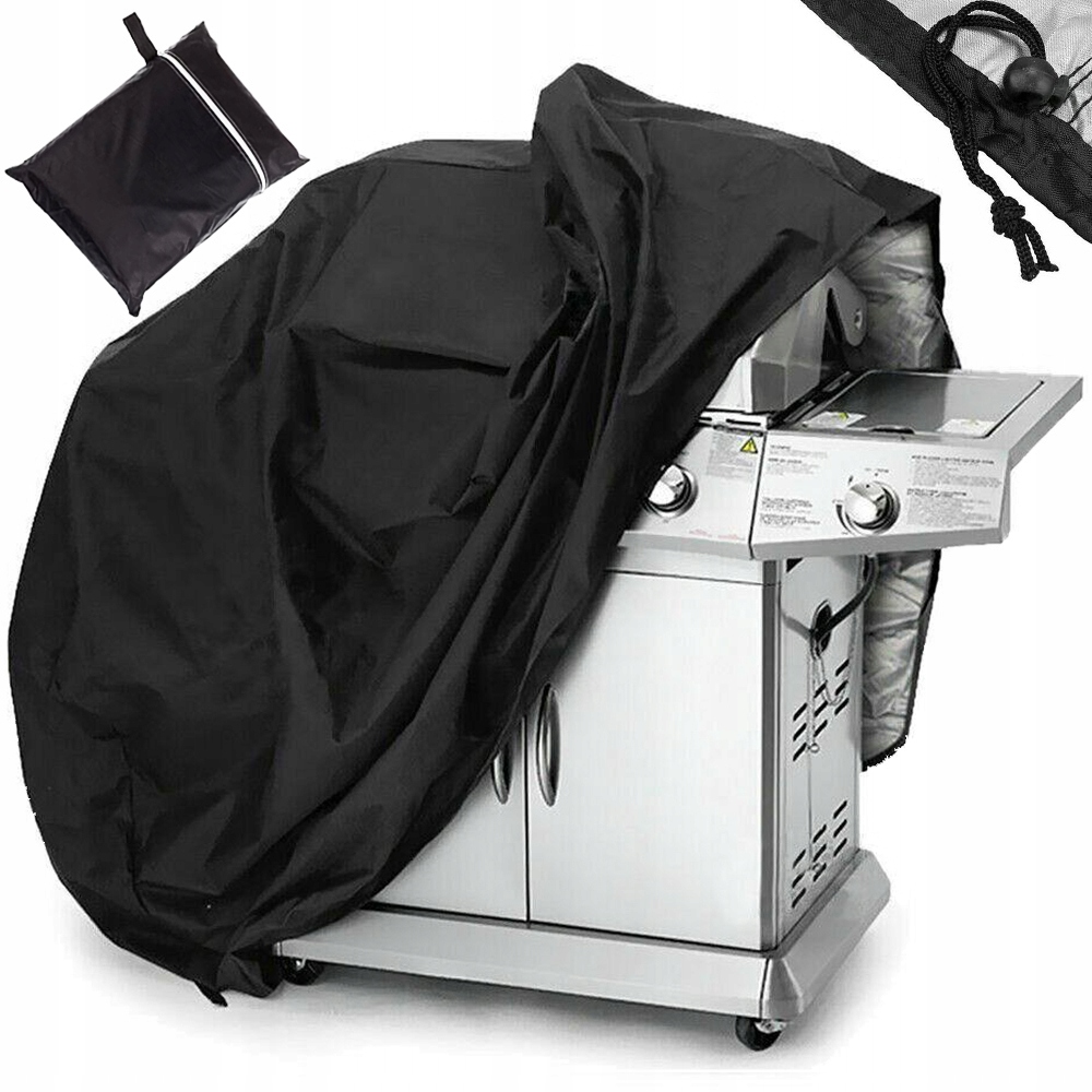 POKROWIEC NA GRILLA WODOODPORNY OSŁONA NA GRILL GAZOWY DUŻY 145x61x117cm XL EAN (GTIN) 5901801509356