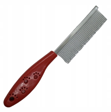 

grzebień metalowy dla psa 20 cm zęby 2,5 cm