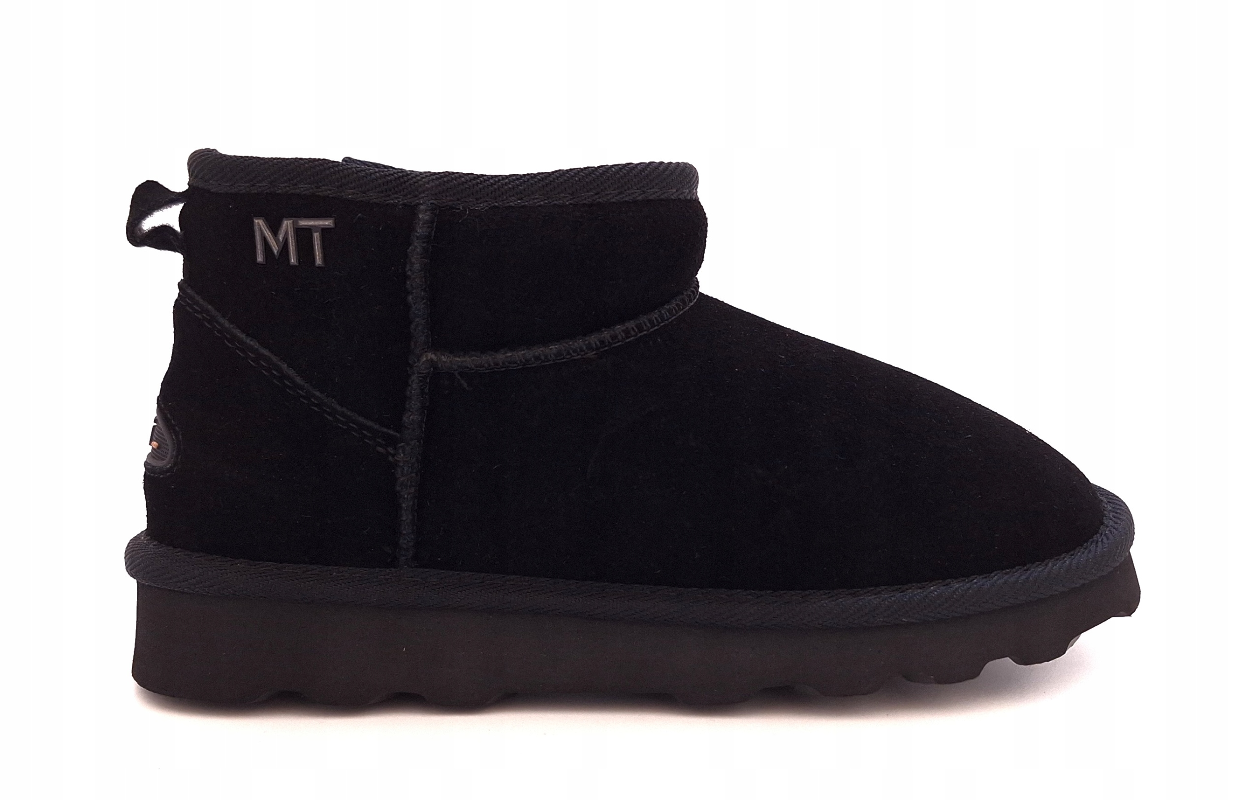 Dámské semišové zateplené černé sněhule Marco Tozzi 2-26484 r38