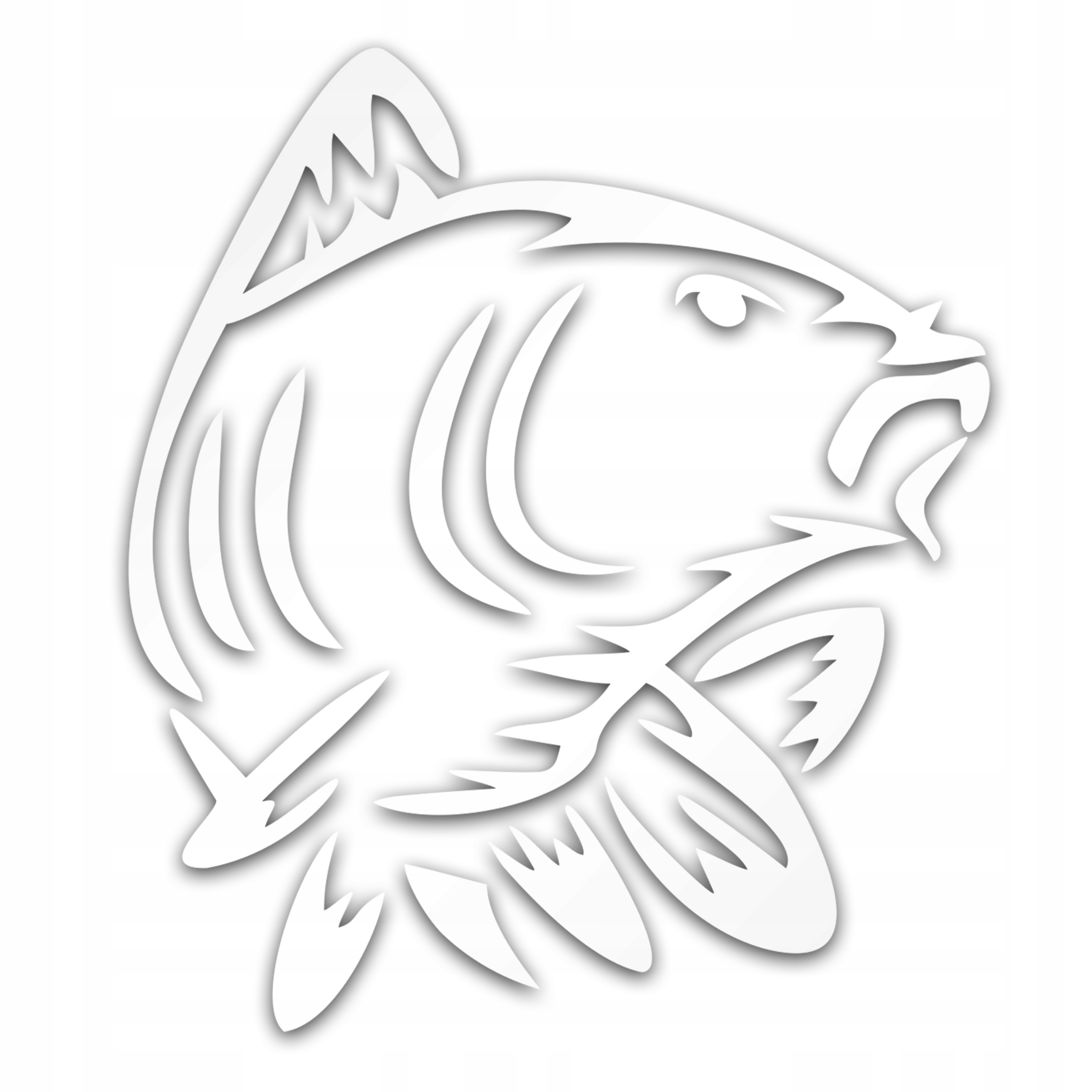 

Naklejka Samochodowa Wędkarski Sznyt Karp Odblask