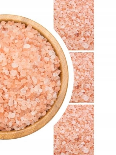 5x Himalájská sůl růžová hrubozrnná do mlýnku sůl koření agnex 1 kg