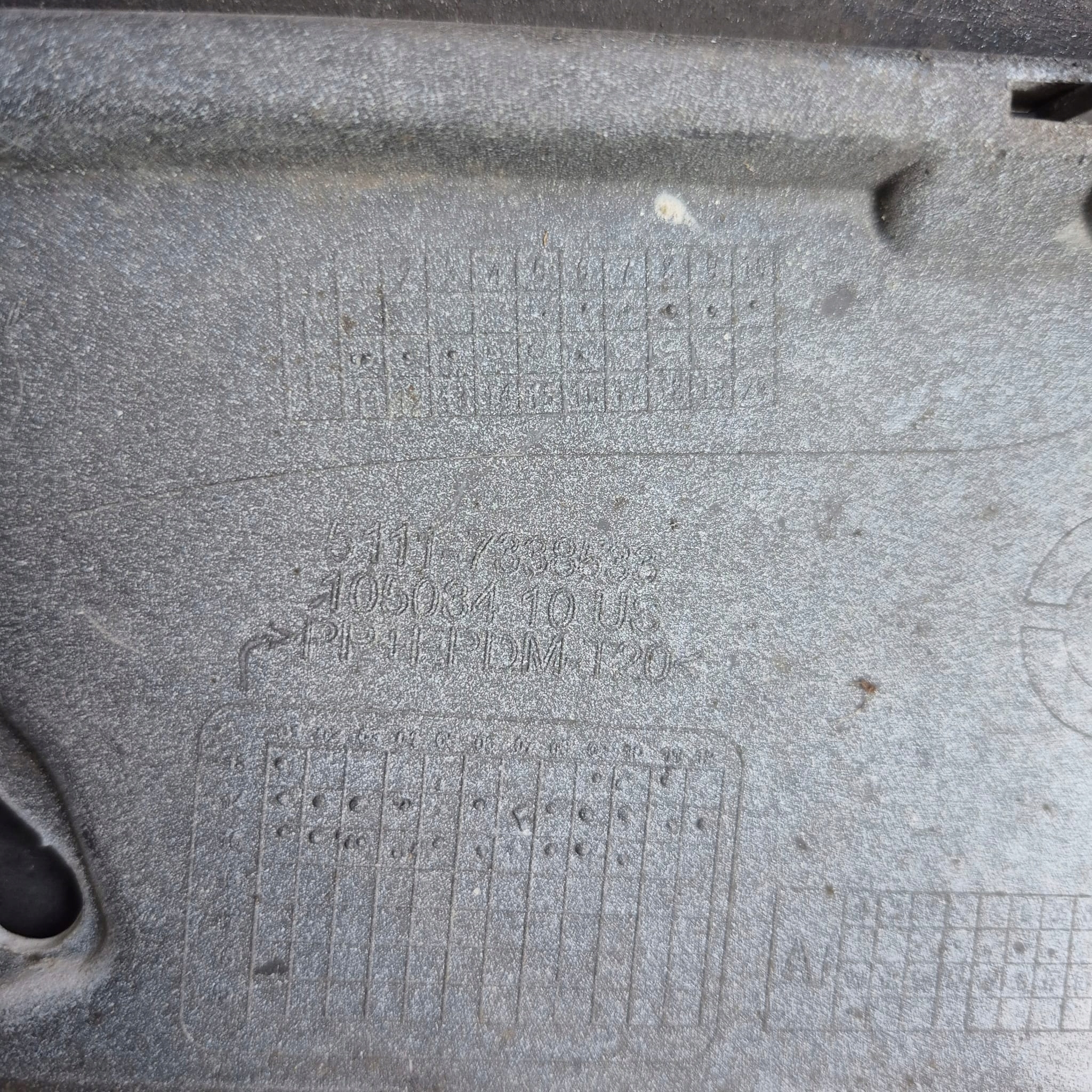 BMW X4 F26 14-18 bumper front front washer PDC