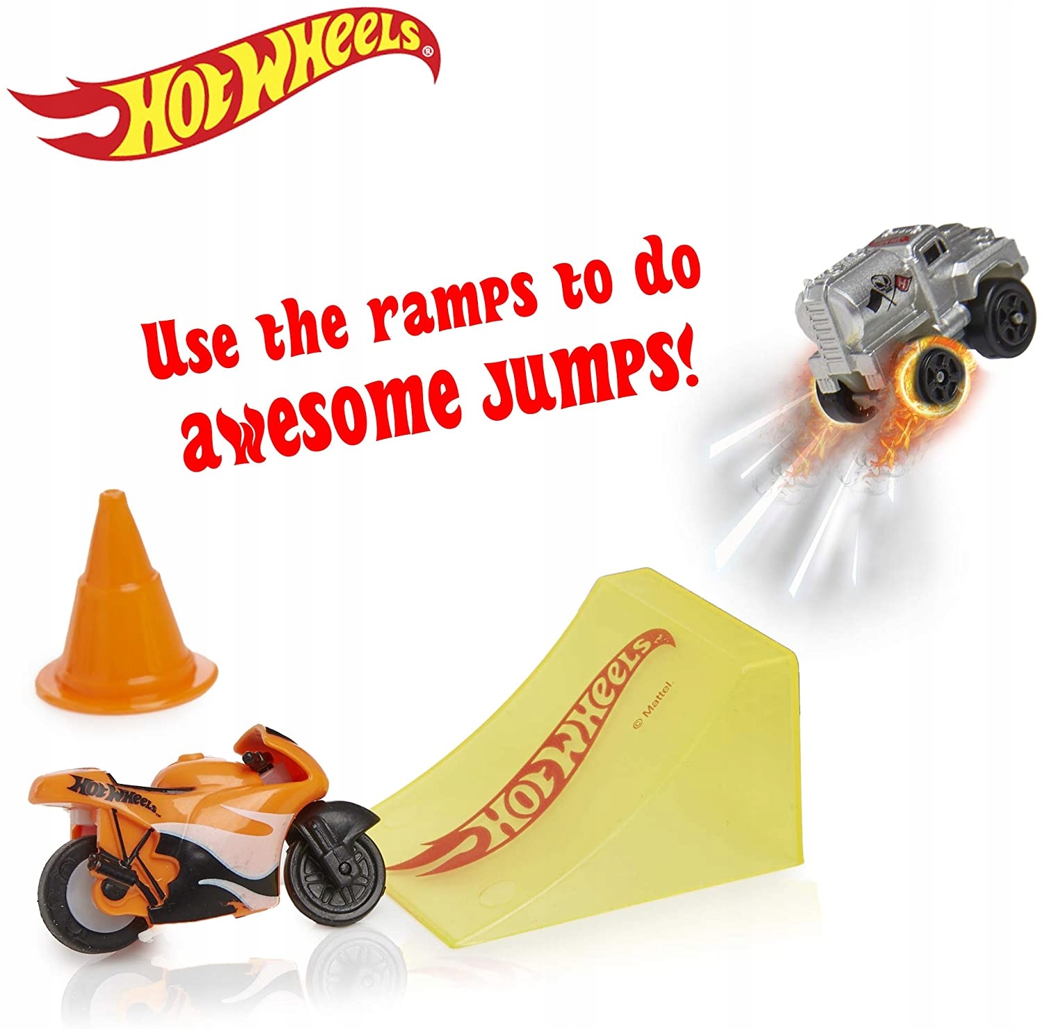Адвент-календарь Hot Wheels 2025, 10 машинок 1:64 и зимние аксессуары, от 3 лет — фото 4