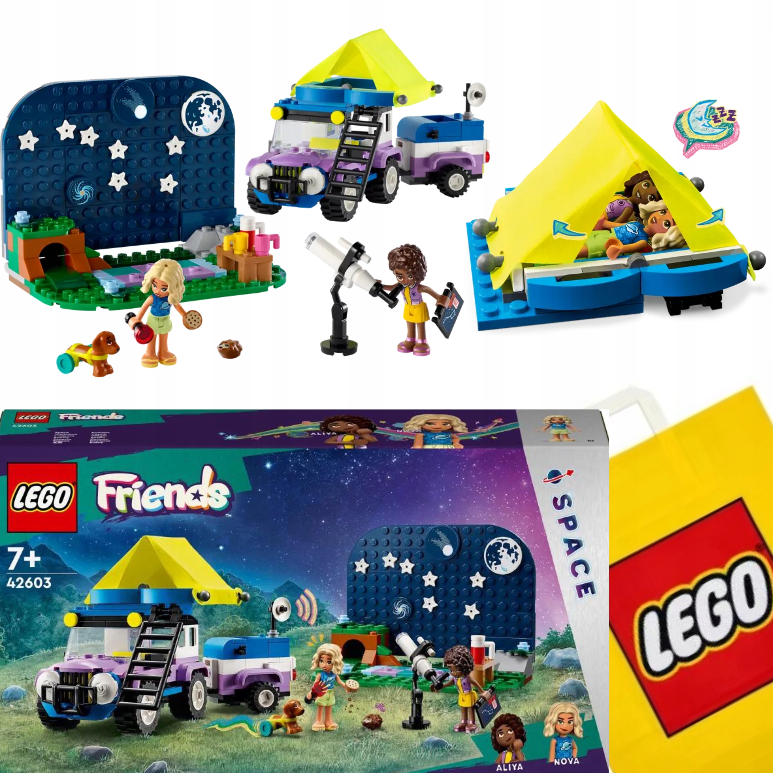 Lego Friends 42603 Karavana Pozorující Hvězdy Dárek Taška Lego Dárek