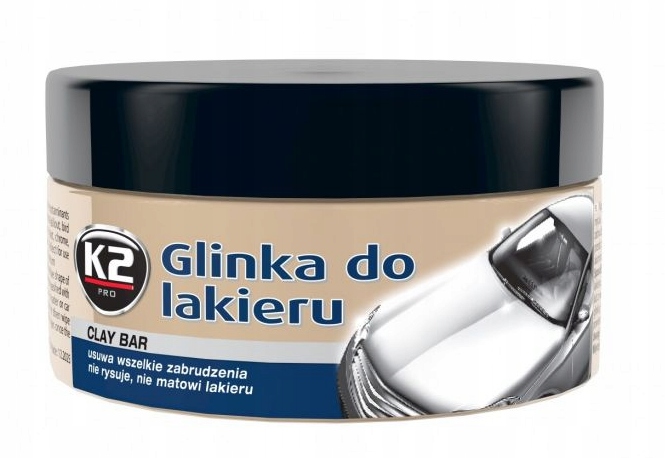 K2 лакова глина 200г видаляє бруд