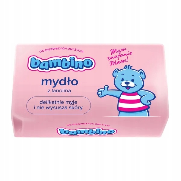 

Bambino mydło z lanoliną dla dzieci i niemowląt