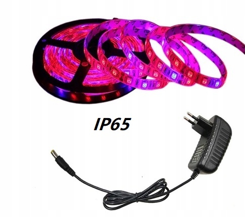 

Zestaw Taśma Led Grow do wzrostu roślin 1 m IP65