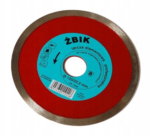 Řezací kotouč In Corpore TD-125 Žbik diamantový 125 mm Ean :5907234110206